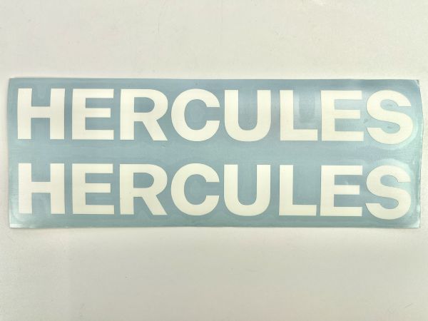 2 Tankaufkleber weiß Hercules Prima 2 3 4 5 6 Optima Mofa Moped Aufkleber Schriftzug