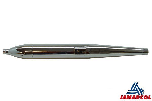 Kreidler Florett Zigarren Auspuff 32mm mit Halter Spitztüte