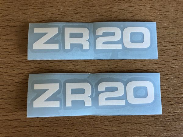2 Trittbrettaufkleber passend für Zündapp 447 ZR20
