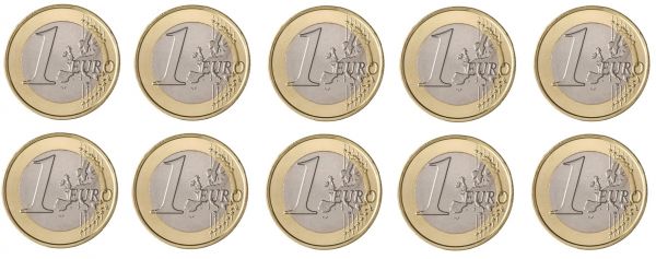 10,- Euro Aufrüstmarke