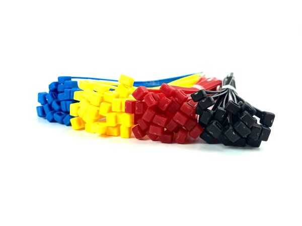 Kabelbinder bunt 100 Stück Länge 200mm versch. Farben Universal