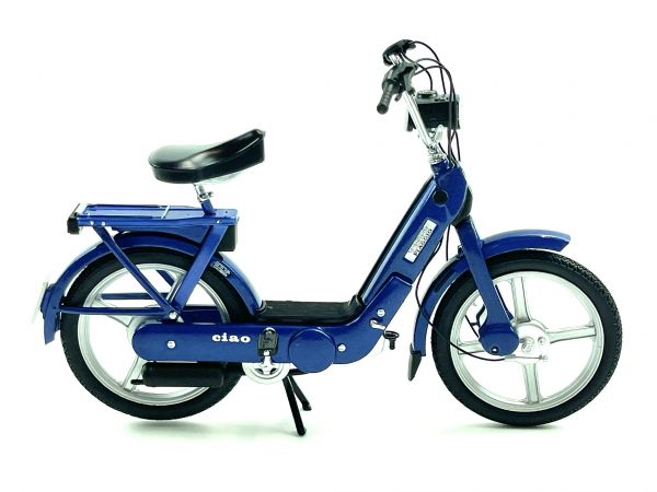 Mofa Modell Maßstab 1:10 Piaggio Ciao blau-metallic von 50cc Legends Moped