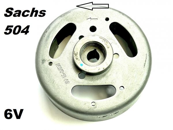Polrad klein für Sachs 504 Motor linksdrehend z.B. Hercules M1 M2 M3 KTM Hobby