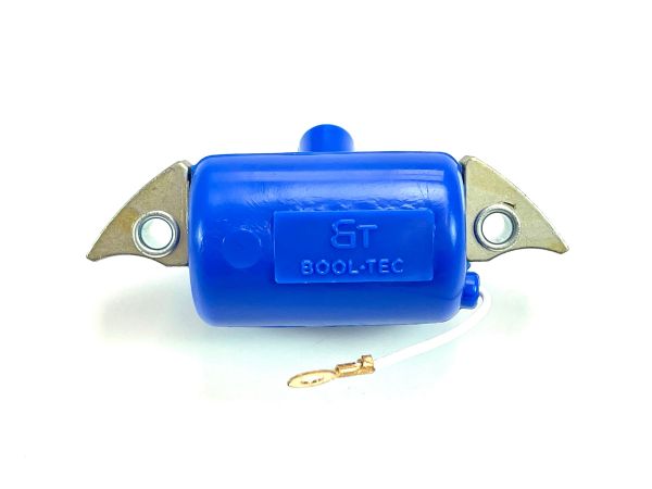 1A Qualitäts Zündspule blau für Bosch und Ducati Zündung 54mm BOOL-Tec