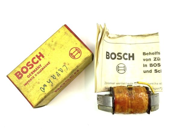 NSU Quickly + Cavalino Zündspule 50mm von BOSCH Original Ersatzteil Altbestand