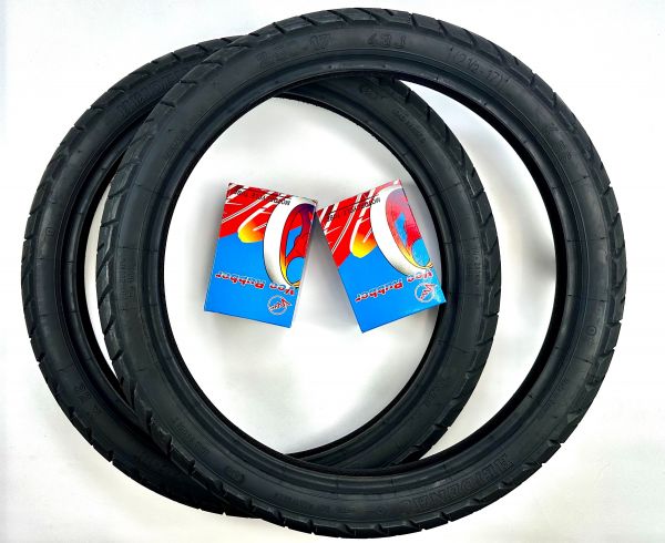 17 Zoll Reifen mit Schläuchen HEIDENAU K56 2.5 bzw. 2 1/2 x 17