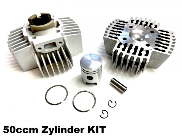 HQ Zylinder Kit PUCH Maxi 50ccm NM neues Modell Standard 38mm X20 X30 Zylinderkopf